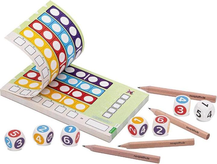 Actual product image ASS Altenburg Qwantum - Natureline, dice game, for 2-6 players, from 8 years (DE edition) (English, Czech)