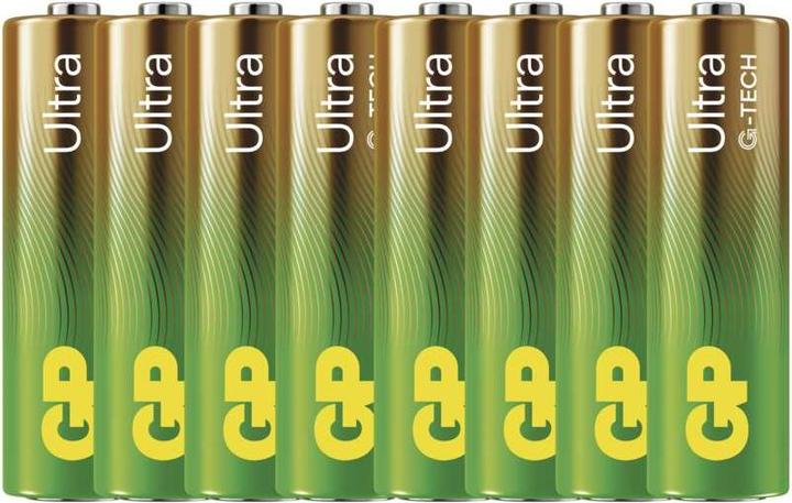 Produktbild GP Batteries GP Alkalick?? baterie ULTRA AA (LR6)- 8ks (8 Stk., AA)