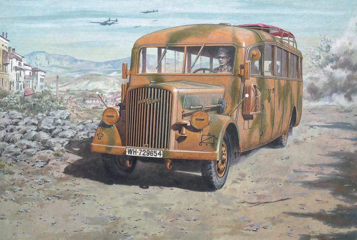 Roden Opel Blitz Omnibus W39 (fin de la WWII serv.)