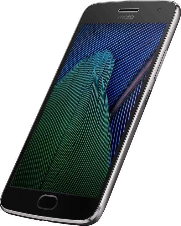 Motorola Moto G5 Plus (32 Go, Lunar Gray., 5.20", Double SIM + SD, 12 Mpx, 4G)