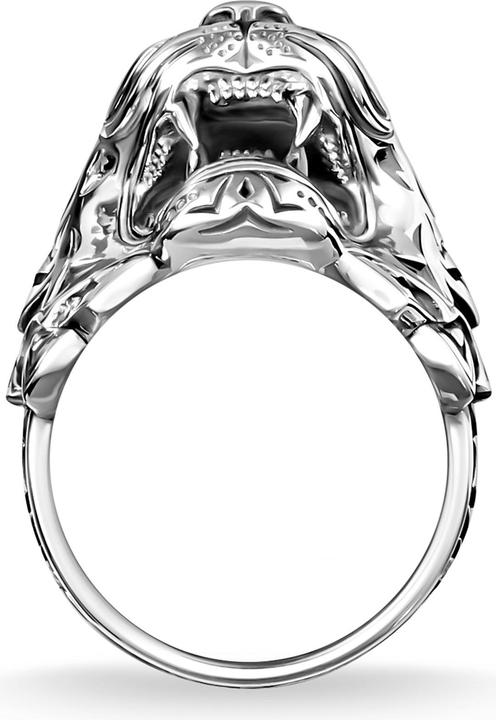 Immagine prodotto Thomas Sabo Anello tigre d'argento (66, 925 Argento)