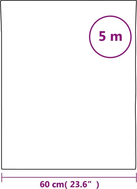 Produktbild VidaXL Fensterfolien 2 Stk. Matt -Muster PVC (60 x 500 cm)