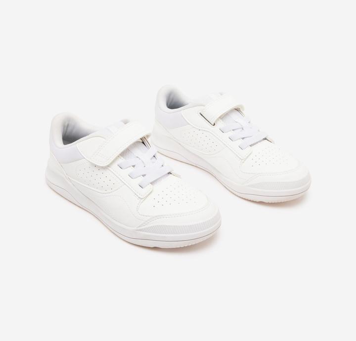 Decathlon Sportschuhe Kinder Schnürsenkel/Klettverschluss - Playventure Yard weiss