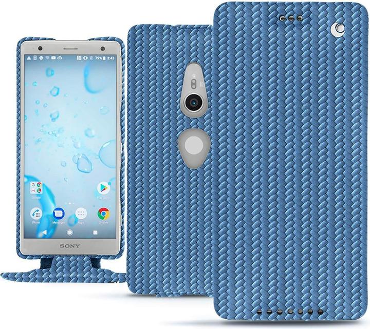 Actual product image Noreve Leather cover vertical (Sony Xperia XZ2)