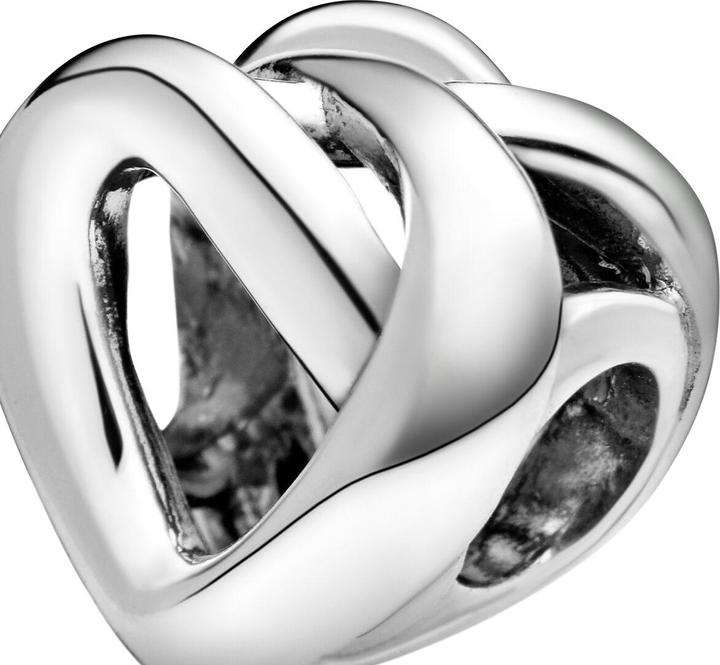 Pandora Knotted Heart Charm (Silber 925)