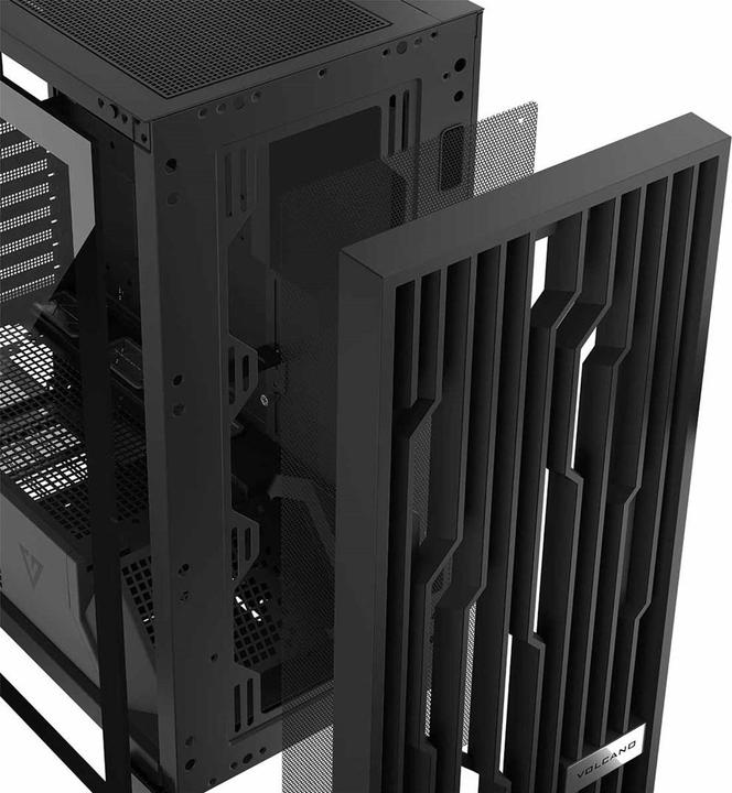 Produktbild Modecom Volcano Perun Apex ARGB czarna (mATX, ATX, ITX, E-ATX)