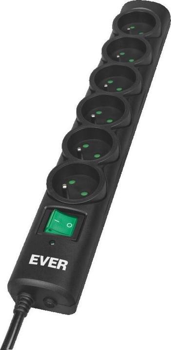 Productafbeelding Ever OPTIMA overspanningsbeveiliging (6 x, CEE 7/5, 3 m)
