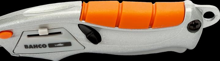Image du produit Bahco Mini-cutter avec rétraction automatique de la lame et poignée en caoutchouc (Cutters)