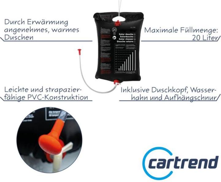 Produktbild Cartrend Solardusche