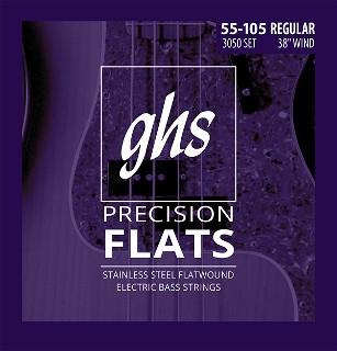 Actual product image GHS Bass 3025 Prec. Flatwound 045/095 (4 x, Guitar, 0.05")