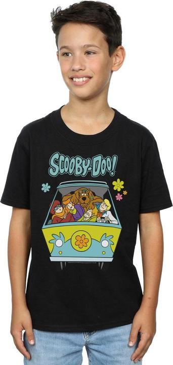 Immagine prodotto Scooby Doo Mystery Machine Group Maglietta Ragazzi (128)