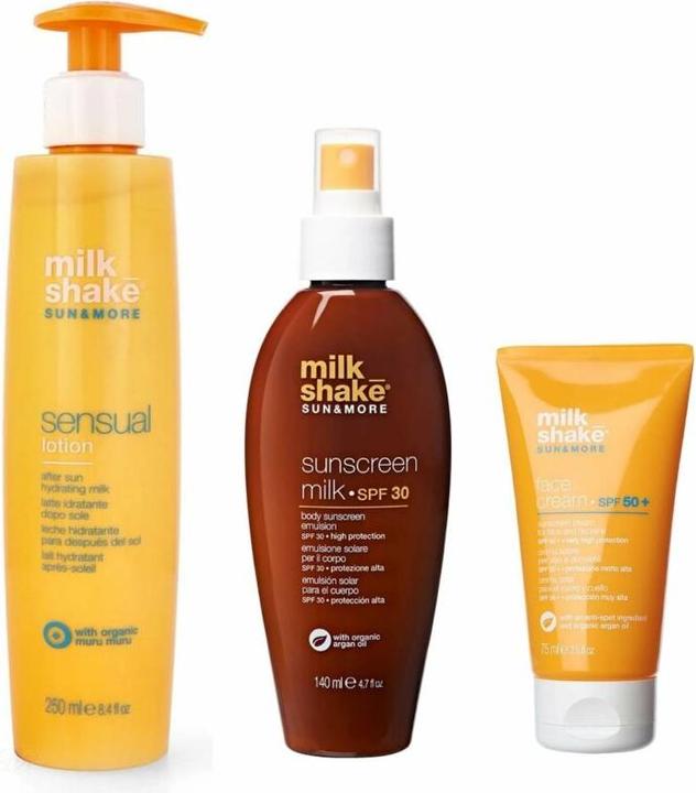 Immagine prodotto Milk_Shake Latte solare Sun&More SPF15 (Latte solare, SPF 15, 140 ml, 140 g)