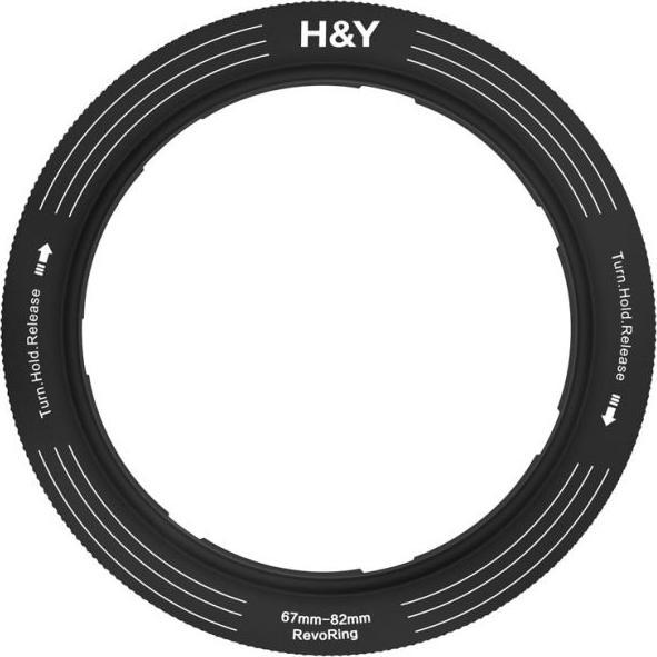 Image du produit H&Y Adaptateur REVORING 67-82mm pour filtres 82mm