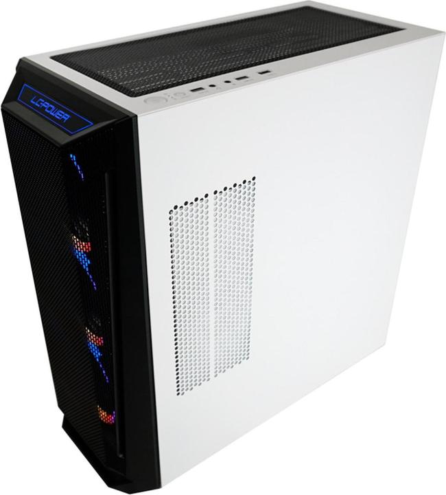 Image du produit LC-Power Boîtier Gaming 805BW Holo-1 X RGB noir/blanc retail (E-ATX, ATX, mATX, Mini-ITX)
