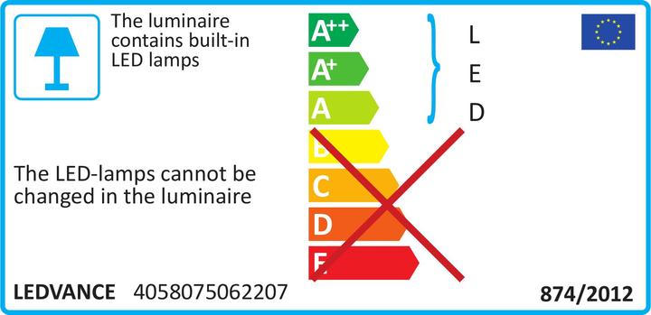 Energie-Label Ledvance Surface Compact (1800 lm)