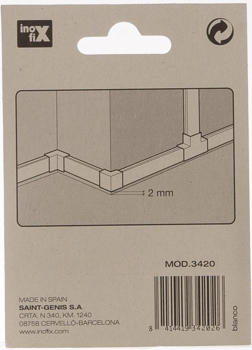 Immagine prodotto Inofix Connettori Plasfix 16x10mm assortiti 7 pezzi
