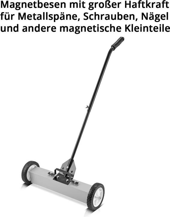 Produktbild Stahlwerk Magnet-Bodenkehrer MBK-18 ST mit 457 mm Breite 15 kg Fassungsvermögen