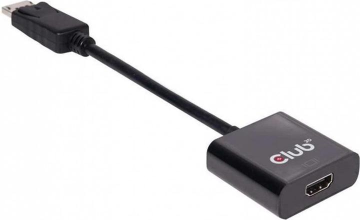 Produktbild Club 3D Adapterkabel DP 1.2 auf HDMI 2.0 (HDMI, 20.30 cm)