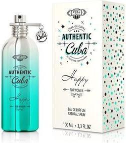 Actual product image Cuba Authentic Happy (Eau de parfum, 100 ml)