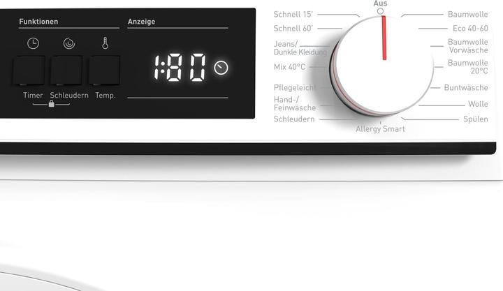 Image du produit Vestel Sharp Lave-linge ES-NFA714WWNA-DE 7kg/1400Umin wh A (Expédié par un transporteur) (7 kg, Gauche)
