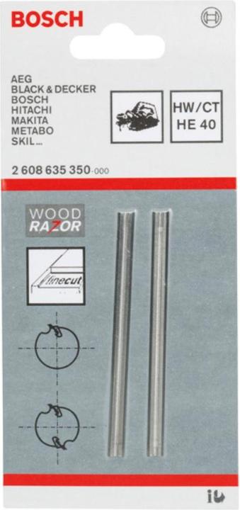 Actual product image Bosch Professional Zubehör Accessories planer knife sharp