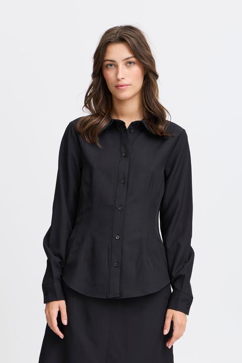 Actual product image B.young BYMMMIDDE SHORT SHIRT 20815531 (38)