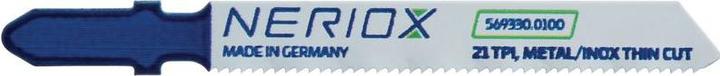 Produktbild Neriox Stichsägeblätter T118AF Edelstahl