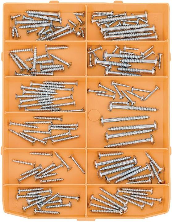 Actual product image BestaPac Wood screws (140 Screws per piece)