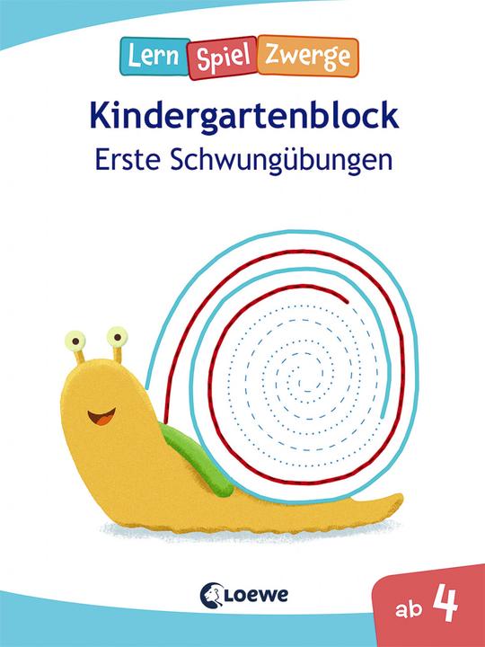 Produktbild Die neuen LernSpielZwerge - Erste Schwungübungen (Deutsch)