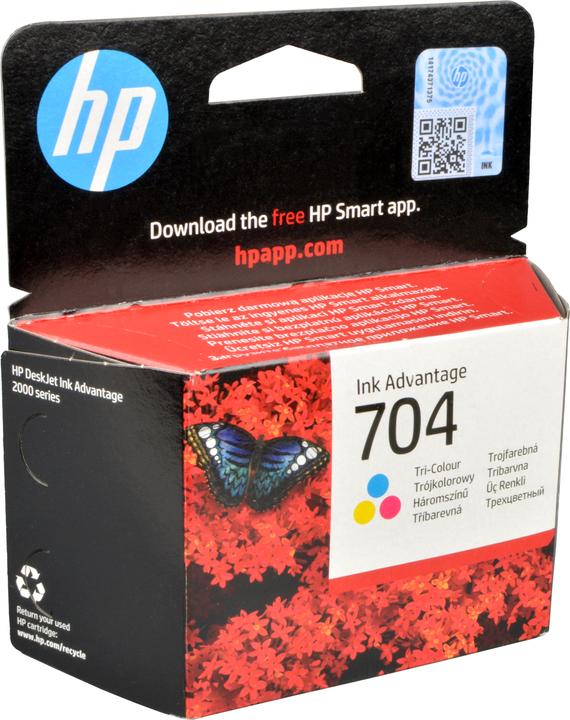 Immagine prodotto HP 704 - Colore (Ciano, Magenta, Giallo) - Originale (M, C, Y)