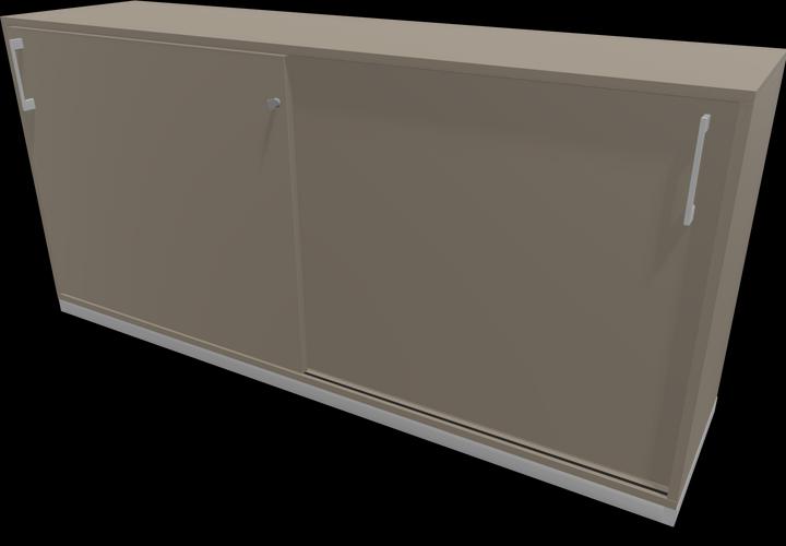 Actual product image Narbutas Choice sliding door cabinet (160 x 40 x 76 cm)