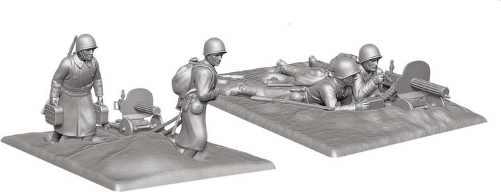 Immagine prodotto Tamiya 1:72 Sov. mitragliatrice con equipaggio (inverno)