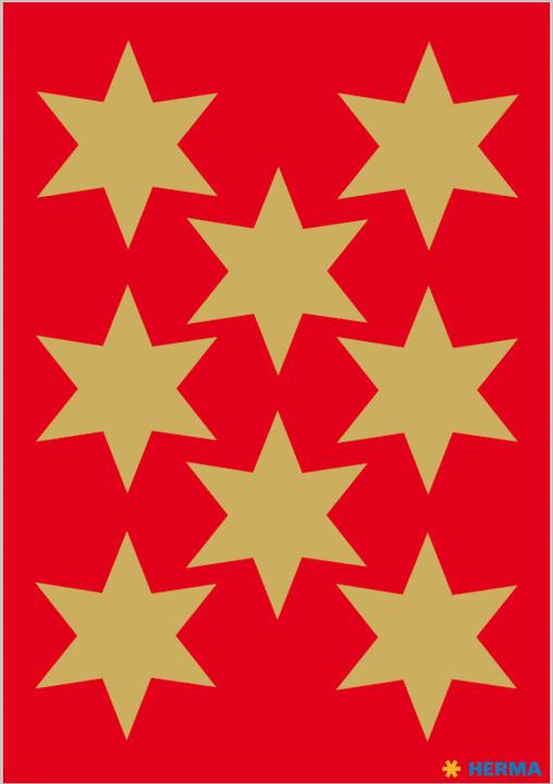 Produktbild HERMA Sticker Sterne