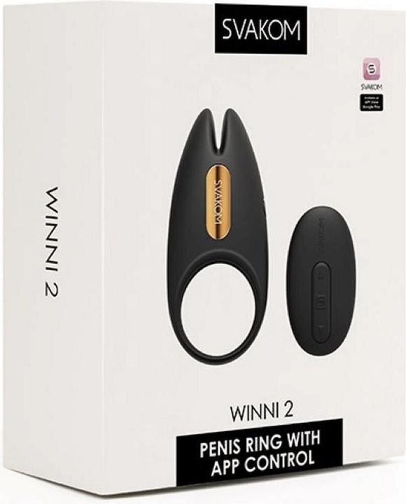Actual product image Svakom Winni 2 App Controlled Penis Ring (3 cm)