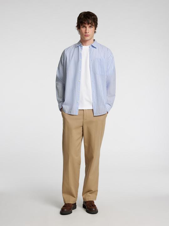 Image du produit Selected Homme Seersucker Langarmhemd (S)