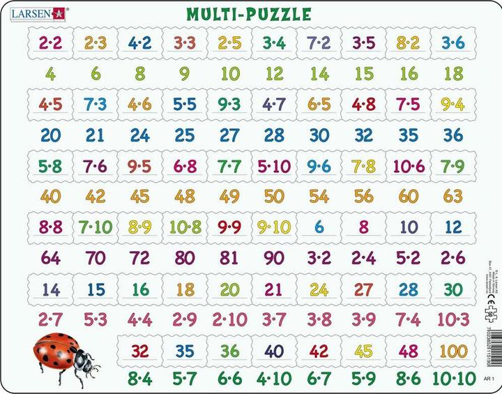 Larsen Puzzle multiplo (58 pezzi)