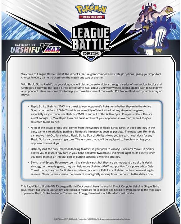 Image du produit Pokémon League Battle Decks (Anglais, Pont)