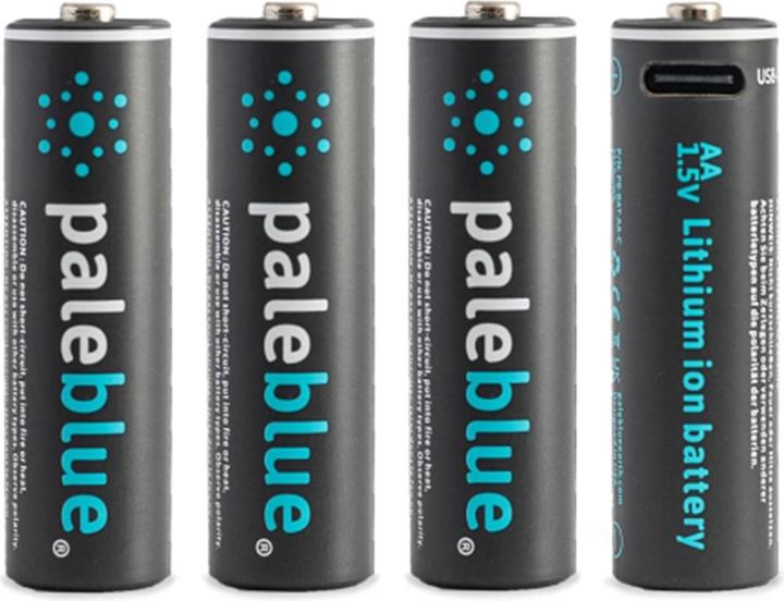 Produktbild Pale Blue AA USB-C (4 Stk., AA, 1700 mAh)