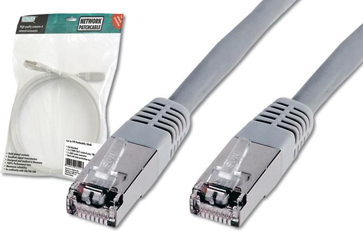 Image du produit Digitus Câble de raccordement (SF/UTP, CAT5e, 0.30 m)