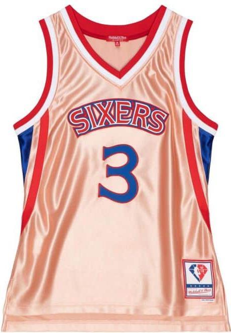 Mitchell & Ness nba trikot en phiadephia 76ers aen iverson (L)