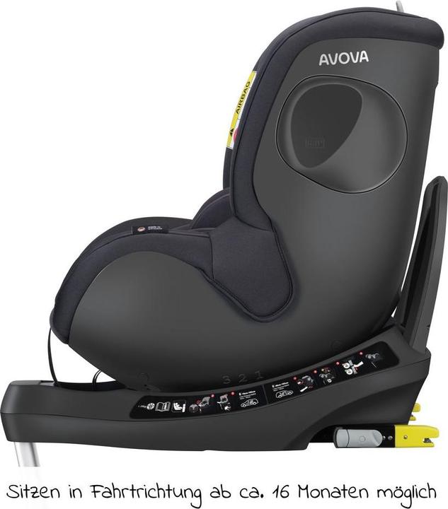 Produktbild Avova Sperber-Fix 61 Reboard Kindersitz ab 61 cm - 105 cm (ab ca. 3 Monaten bis ca. 4 Jahre) (Reboarder, ECE R129/i-Size Norm)
