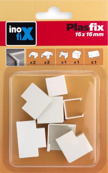 Image du produit Inofix Connecteurs Plasfix 16x16mm assortis 7 pièces (Conduit, 16 cm)