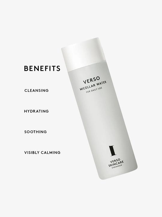 Image du produit Verso Eau micellaire (Chiffons de nettoyage, 200 ml)