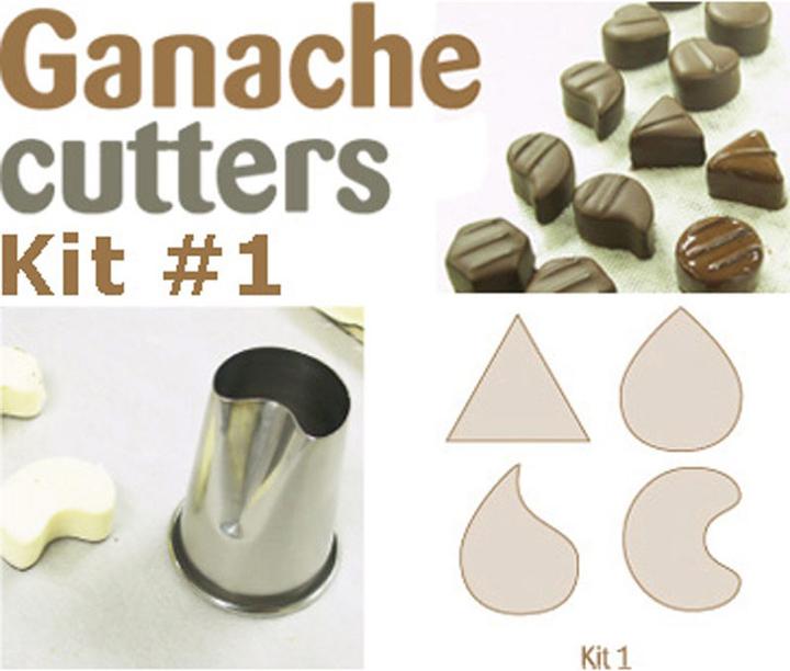 Produktbild Design & Realisation Ausstecher für Pralinenfüllungen Set 1, 4-teilig