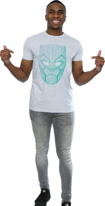 Produktbild Black Panther Tribal Maske TShirt (L)