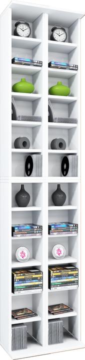 Produktbild VCM Holz CD DVD Stand Regal Almera (42 x 20 x 180 cm)
