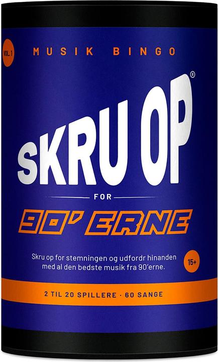 SMSCS Games Aps Skru op - Skru op for 90'erne (Skru op for 90'erne, Vol. 1)
