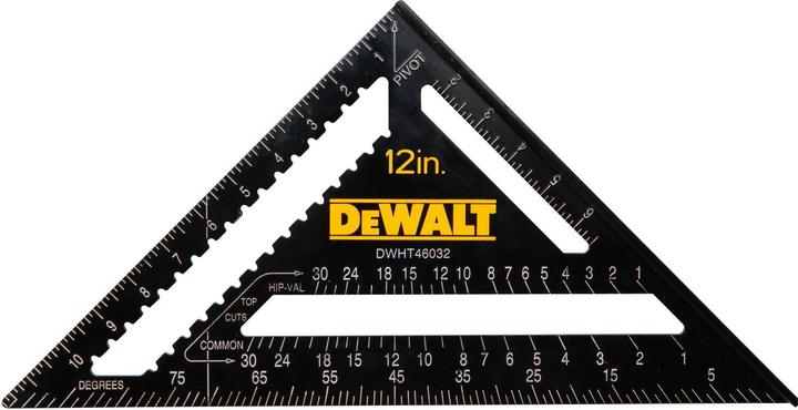 Image du produit DeWalt Mètre de toit en aluminium 12" (DWHT46032-0) (30.48 cm)