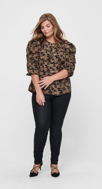 Actual product image Only Curvy Ecks Life Snake HW Skinny Fit Jeans (48)