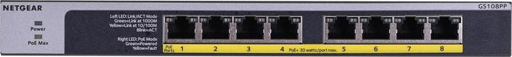 Produktbild Netgear Gs108pp (8 Ports)